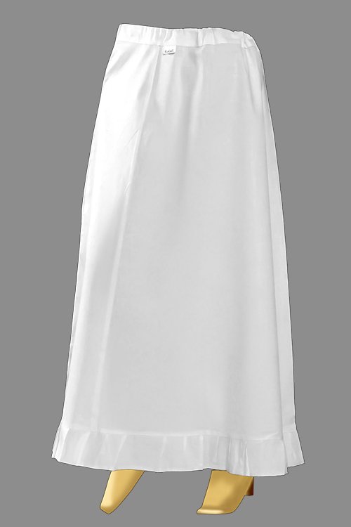 Cotton petticoat - white – The Costume Store